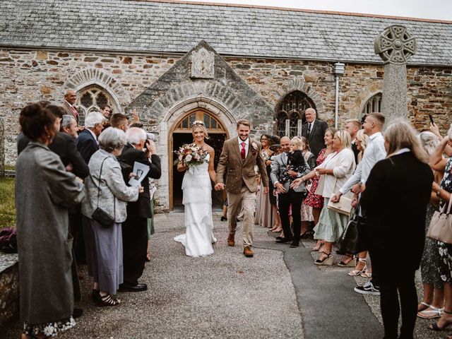 Ross and Charlotte&apos;s Wedding in Newquay, Cornwall 39