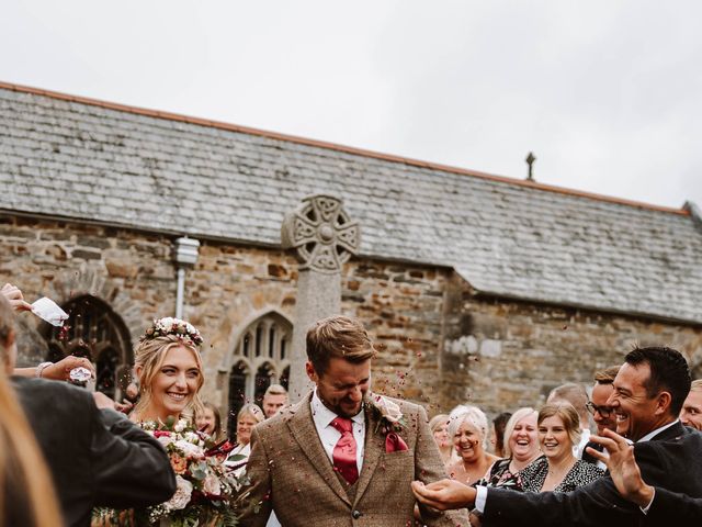 Ross and Charlotte&apos;s Wedding in Newquay, Cornwall 40