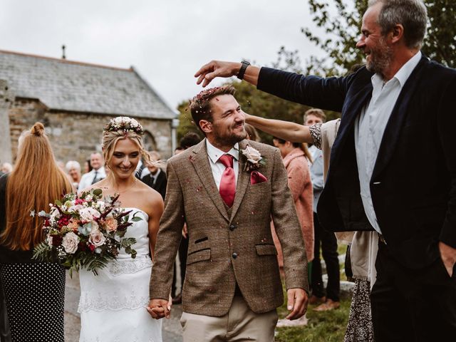 Ross and Charlotte&apos;s Wedding in Newquay, Cornwall 41