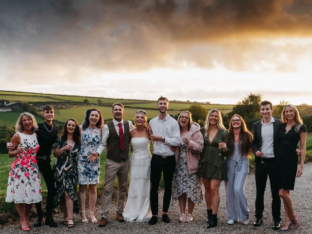 Ross and Charlotte&apos;s Wedding in Newquay, Cornwall 123