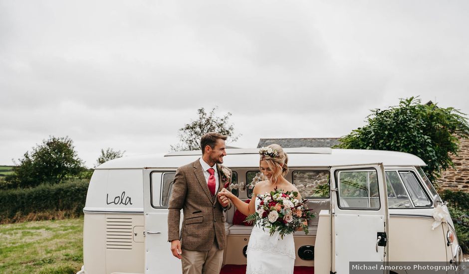 Ross and Charlotte's Wedding in Newquay, Cornwall