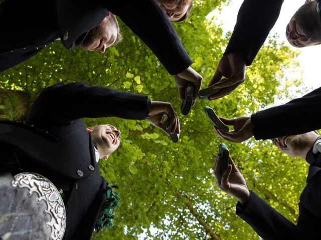 Aidam and Emily's Wedding in Carberry Tower, Lothian &amp; Borders 8
