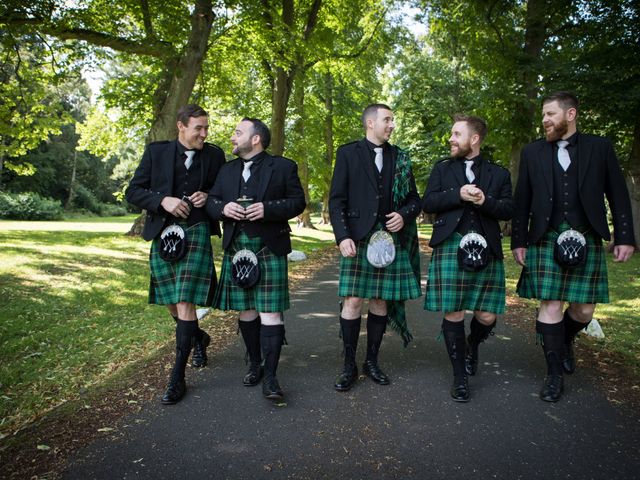Aidam and Emily's Wedding in Carberry Tower, Lothian &amp; Borders 9