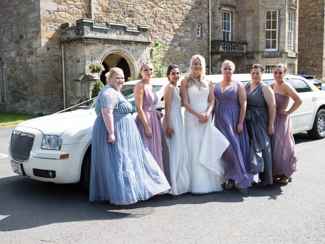 Aidam and Emily's Wedding in Carberry Tower, Lothian &amp; Borders 11