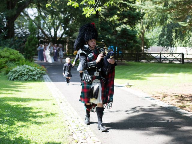 Aidam and Emily's Wedding in Carberry Tower, Lothian &amp; Borders 12