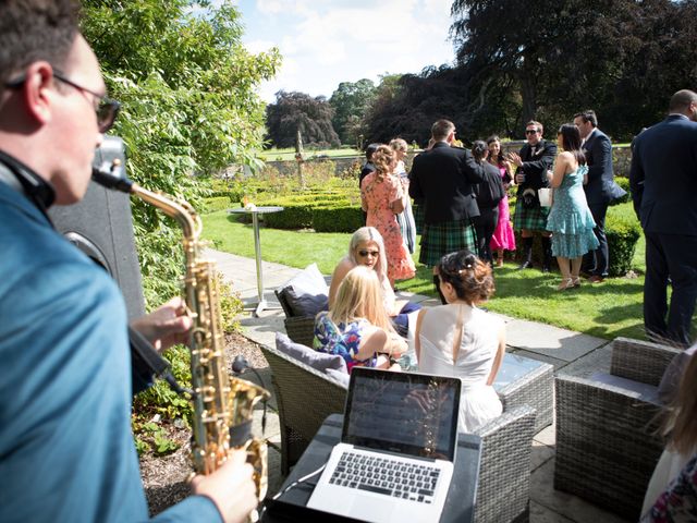 Aidam and Emily's Wedding in Carberry Tower, Lothian &amp; Borders 19