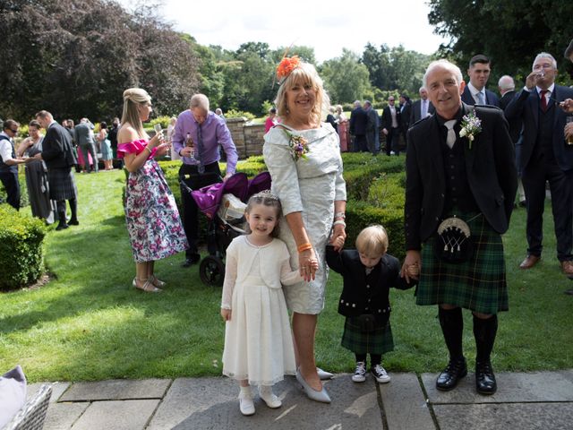 Aidam and Emily's Wedding in Carberry Tower, Lothian &amp; Borders 21