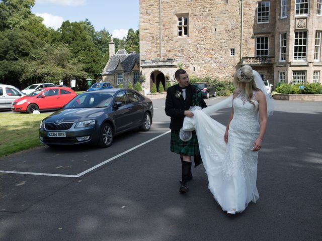 Aidam and Emily's Wedding in Carberry Tower, Lothian &amp; Borders 23