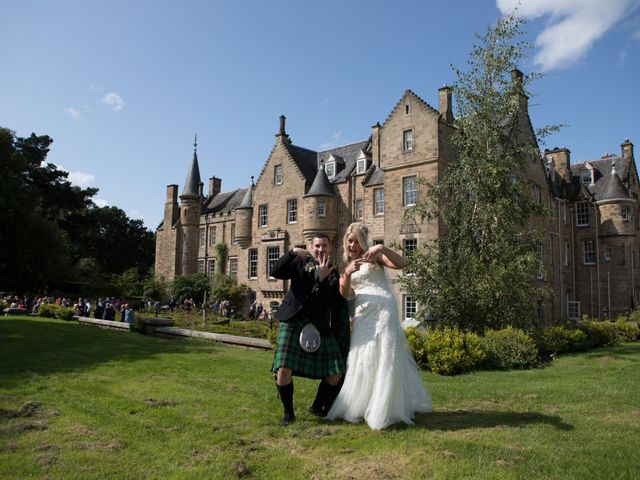 Aidam and Emily's Wedding in Carberry Tower, Lothian &amp; Borders 1