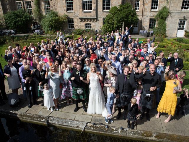 Aidam and Emily's Wedding in Carberry Tower, Lothian &amp; Borders 27