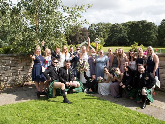 Aidam and Emily's Wedding in Carberry Tower, Lothian &amp; Borders 29