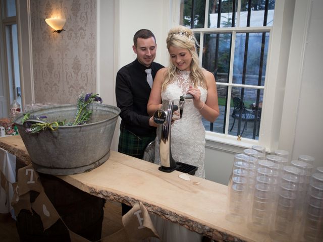 Aidam and Emily's Wedding in Carberry Tower, Lothian &amp; Borders 43