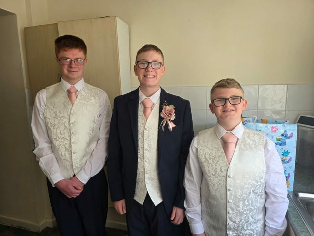 Dane and Charlotte's Wedding in Ystrad Mynach, Powys 6