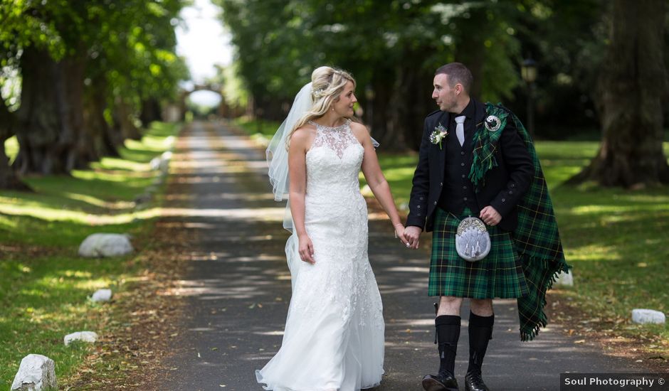 Aidam and Emily's Wedding in Carberry Tower, Lothian & Borders