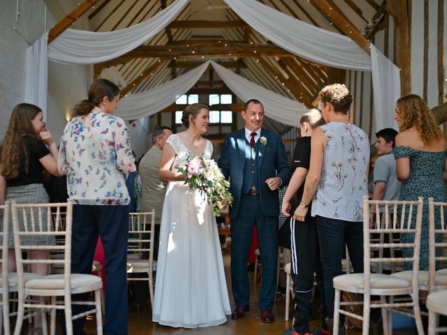 Steve and Karen&apos;s Wedding in Boxford, Suffolk 9