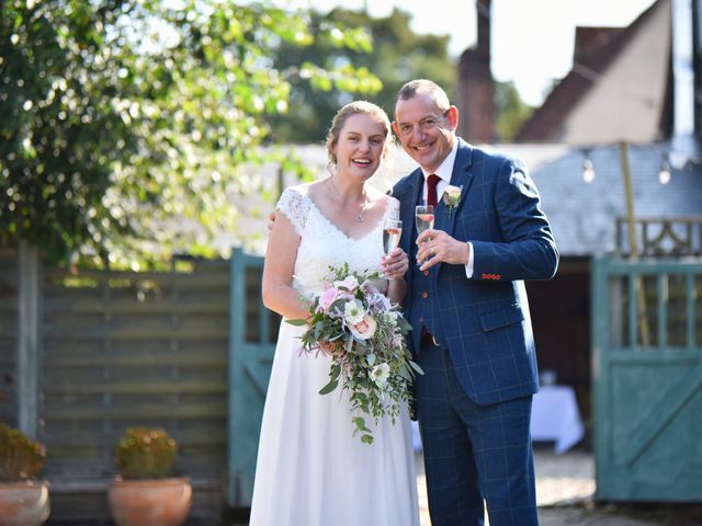 Steve and Karen&apos;s Wedding in Boxford, Suffolk 42
