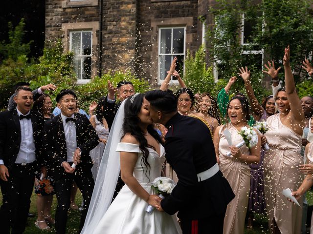 Pramod and Bevica&apos;s Wedding in Milford, Derbyshire 11