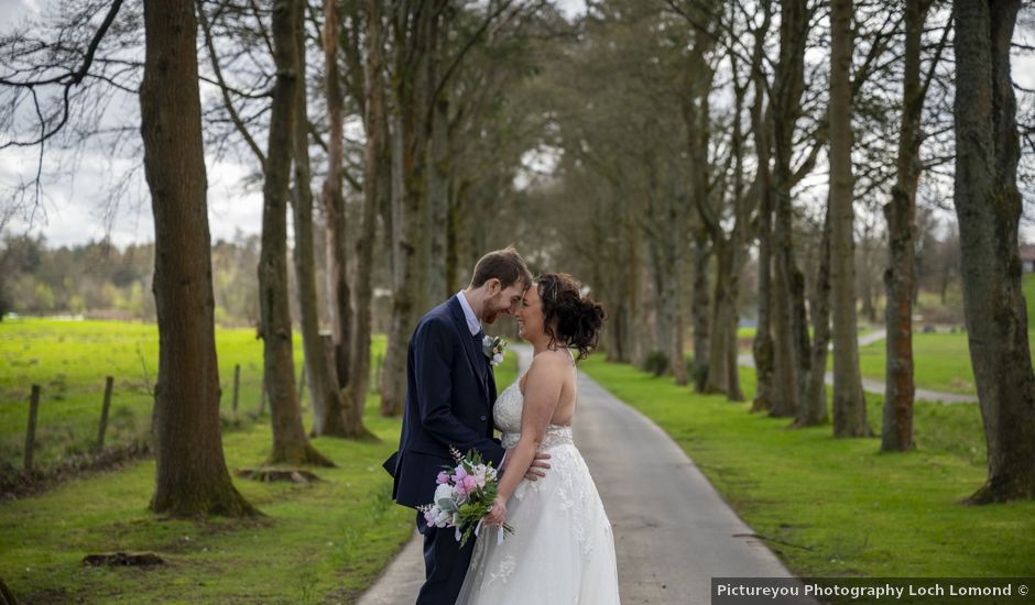 Blair and Emily's Wedding in Falkirk, Argyll