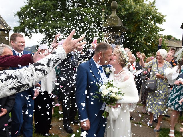 Darren and Cheryl&apos;s Wedding in Mottram in Longdendale, Cheshire 14