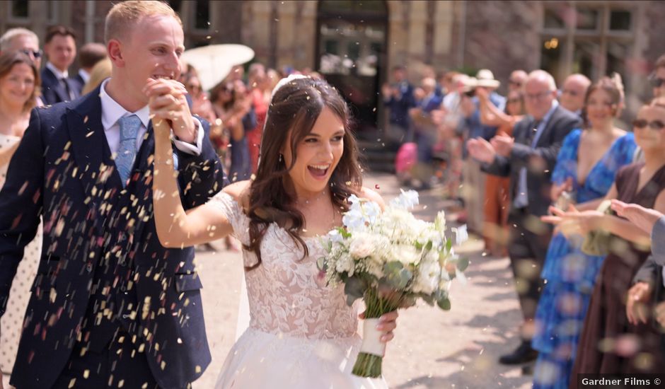 Callum and Jess's Wedding in Usk, Monmouthshire