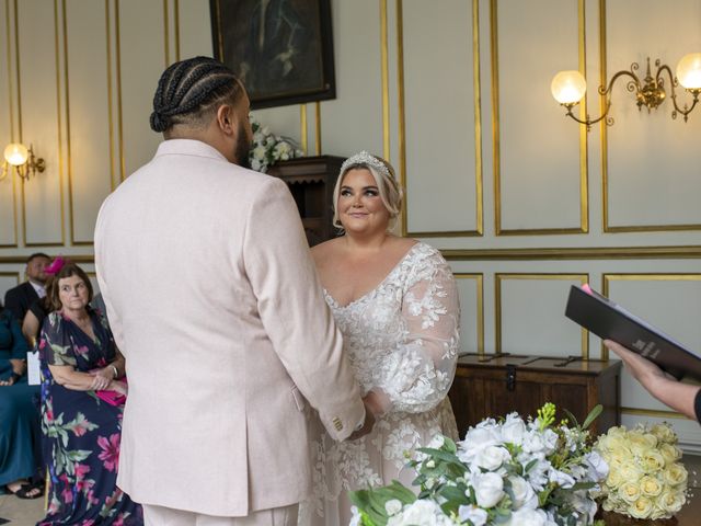 Lewis and Rio&apos;s Wedding in Halstead, Essex 20