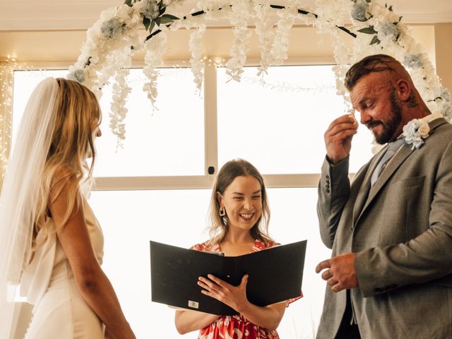 Aled and Taylor's Wedding in Caernarfon, Gwynedd 5