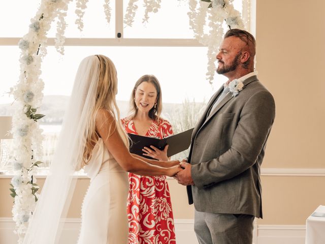 Aled and Taylor's Wedding in Caernarfon, Gwynedd 6