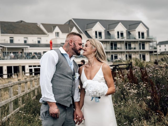 Aled and Taylor's Wedding in Caernarfon, Gwynedd 19