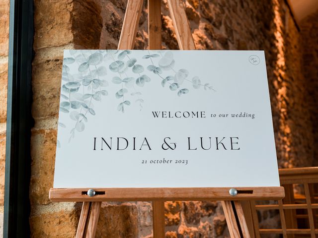 Luke and India's Wedding in Northampton, Northamptonshire 4
