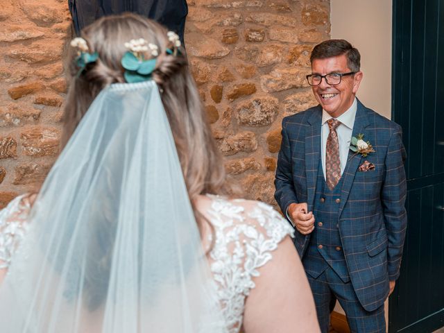 Luke and India's Wedding in Northampton, Northamptonshire 10