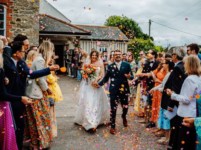 Maxime and Naomi&apos;s Wedding in Falmouth, Cornwall 29