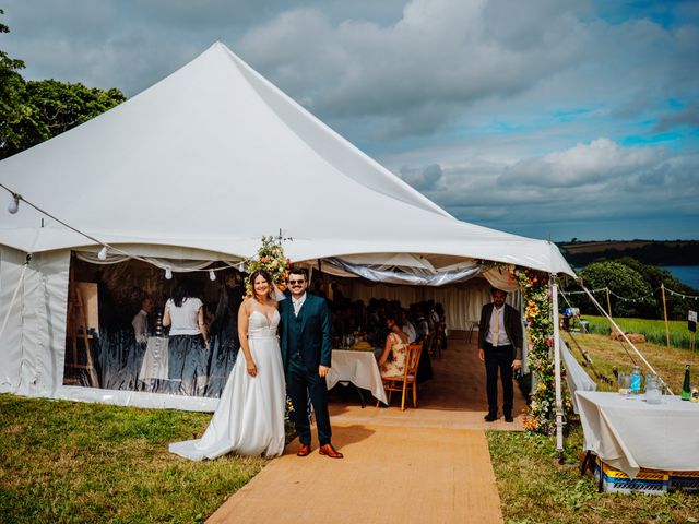 Maxime and Naomi&apos;s Wedding in Falmouth, Cornwall 37