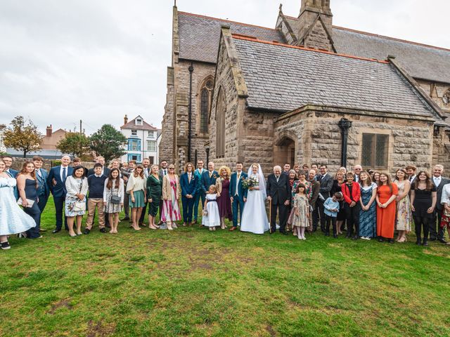 Daniel and Farah&apos;s Wedding in Llandudno, Conwy 11