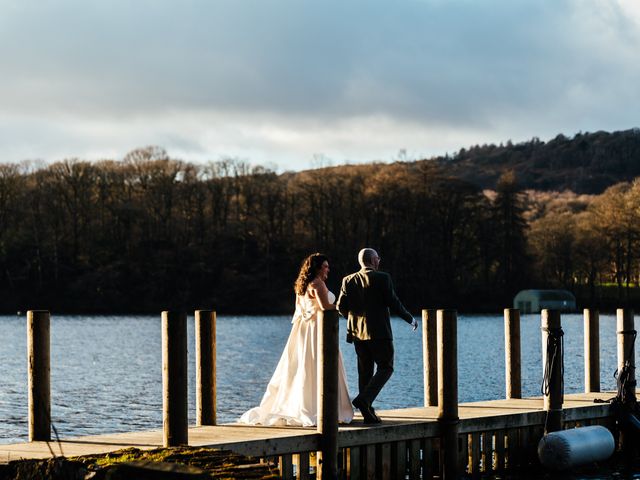 Joe and Chantelle 's Wedding in Newby Bridge, Cumbria 16