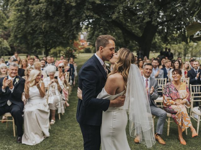 George and Mackenzie&apos;s Wedding in Newmarket, Suffolk 15