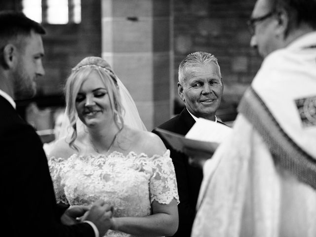 Charlotte and Ian&apos;s Wedding in Upholland, Merseyside 30