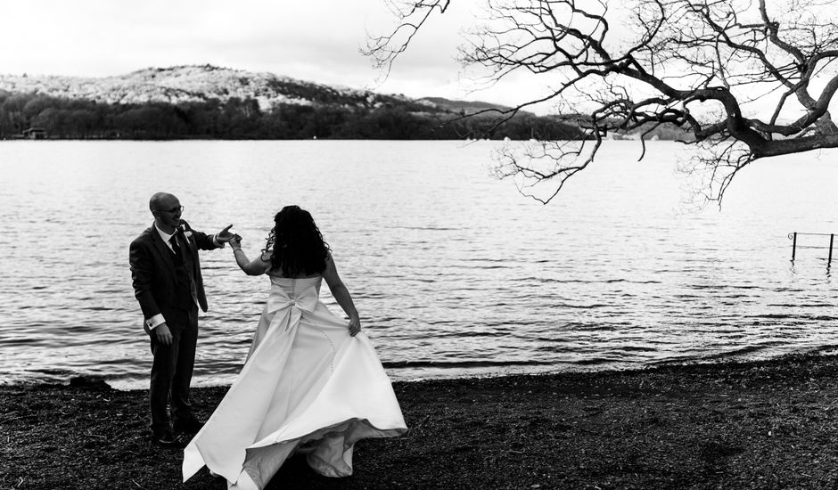 Joe and Chantelle 's Wedding in Newby Bridge, Cumbria
