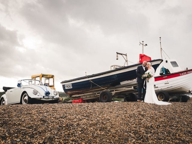 Craig and Julie&apos;s Wedding in Weybourne, Norfolk 24