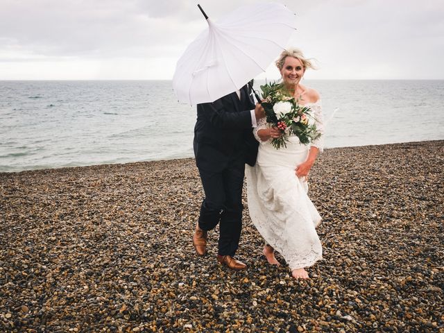 Craig and Julie&apos;s Wedding in Weybourne, Norfolk 25