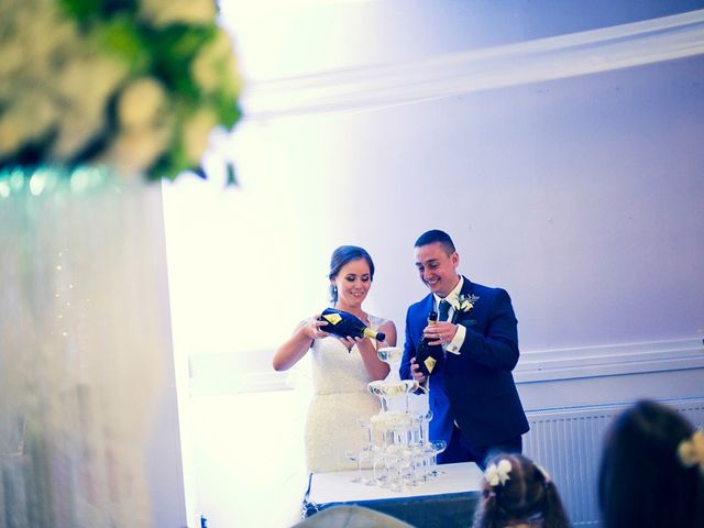 Jessica and John&apos;s Wedding in Upholland, Merseyside 62