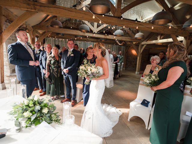 Jade and Chris&apos;s Wedding in Lydgate, Greater Manchester 30