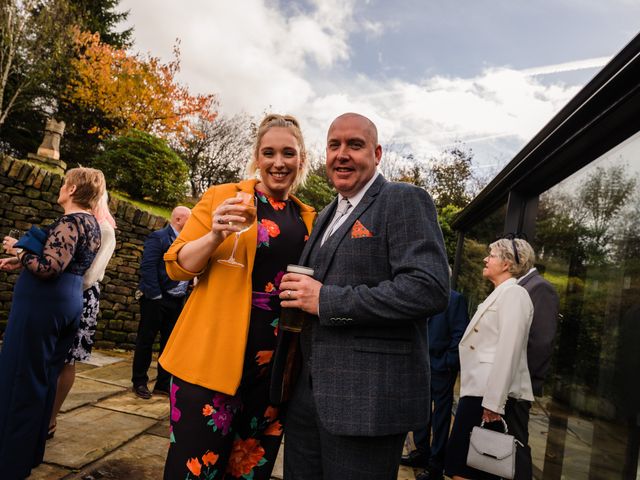 Jade and Chris&apos;s Wedding in Lydgate, Greater Manchester 38