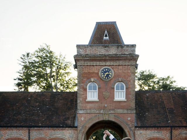 Groom and Bride&apos;s Wedding in Oakley, Hampshire 35