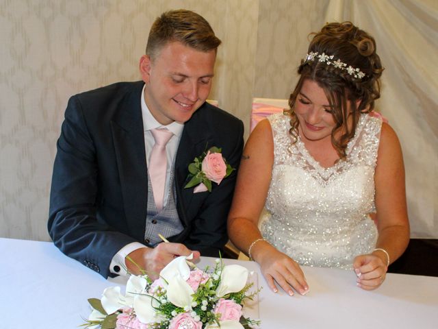 Ryan and Danielle&apos;s Wedding in St Helens, Merseyside 13