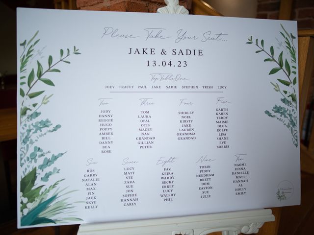 Jacob and Sadie&apos;s Wedding in Charnock Richard, Lancashire 3