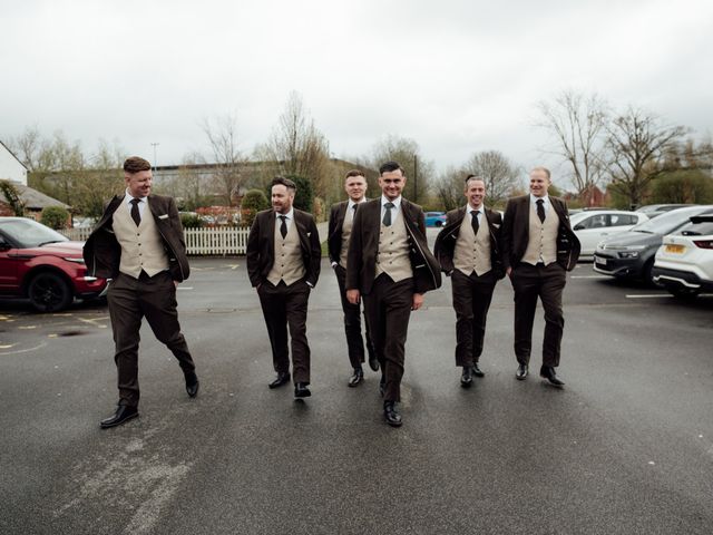 Jacob and Sadie&apos;s Wedding in Charnock Richard, Lancashire 9