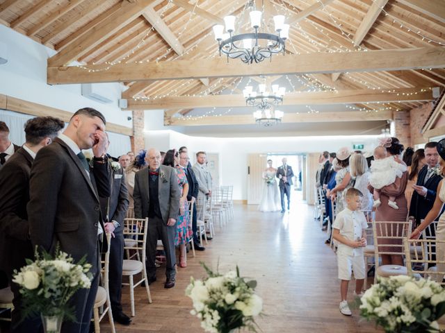 Jacob and Sadie&apos;s Wedding in Charnock Richard, Lancashire 17