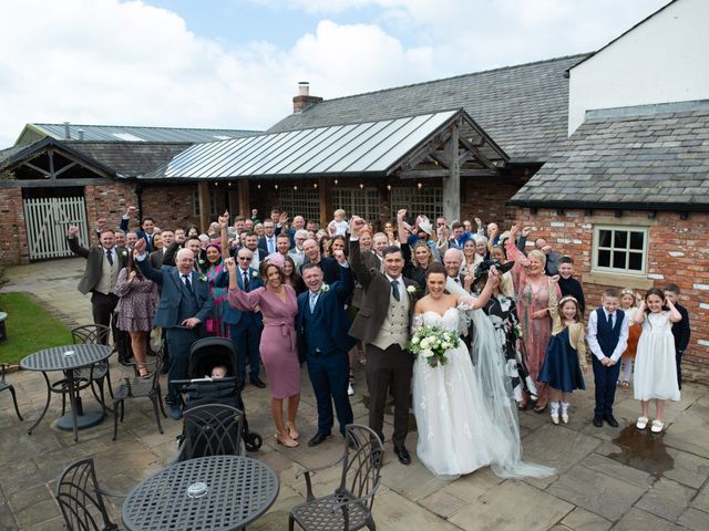 Jacob and Sadie&apos;s Wedding in Charnock Richard, Lancashire 22