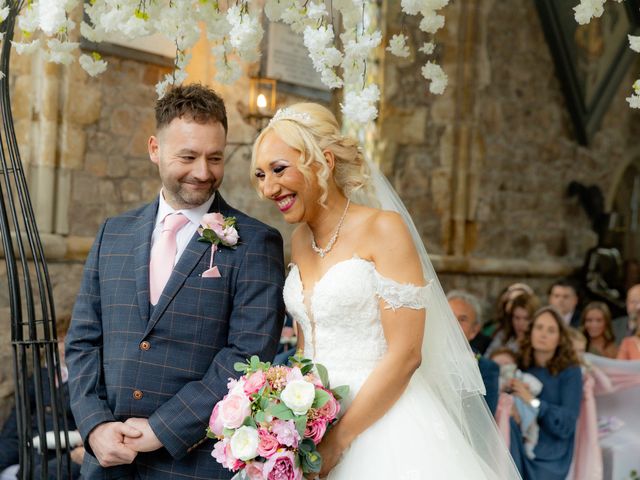 Mark and Danielle's Wedding in Loughborough, Leicestershire 14