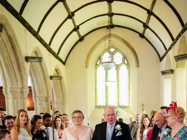 Will and Beth's Wedding in Lostwithiel, Cornwall 7